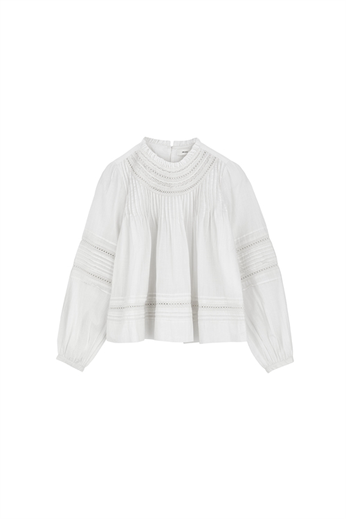 SKALL STUDIO BIANCO BLOUSE OPTIC WHITE